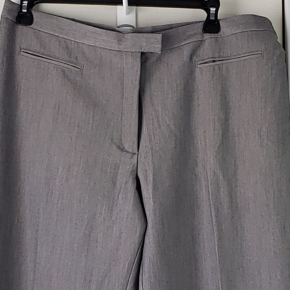 Ruby Rd. Plus Size Flat Front Easy Stretch Pant - Picture 3 of 5